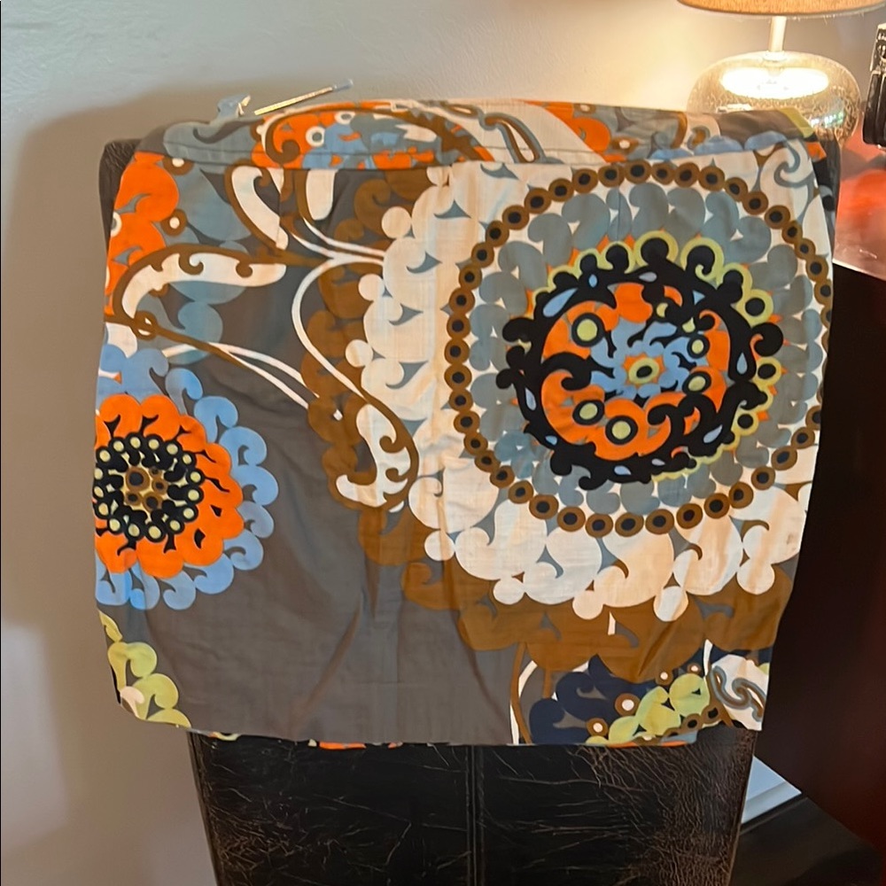 Colorful Patterned Button Skirt - Picture 3 of 3